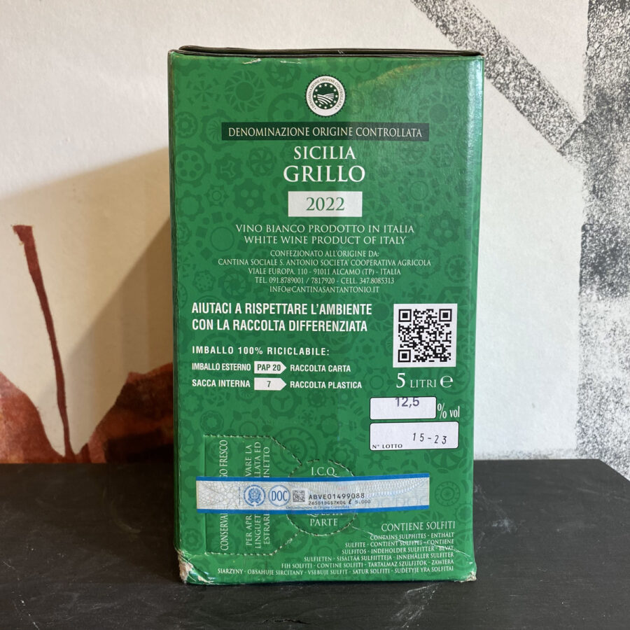 Grillo Bag in Box
