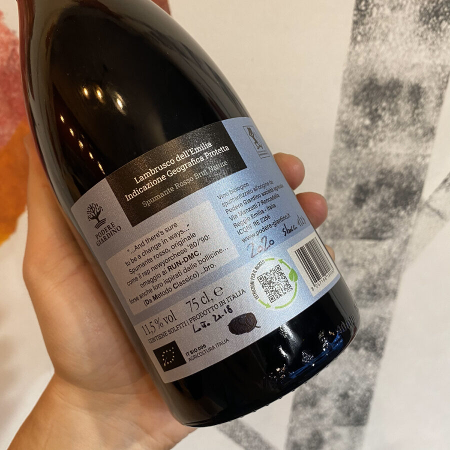 Lambrusco DMC, Metodo Classico ∙ Cantina Suoli Cataldi - immagine 3